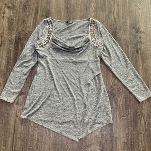 Venus grey long sleeved shirt